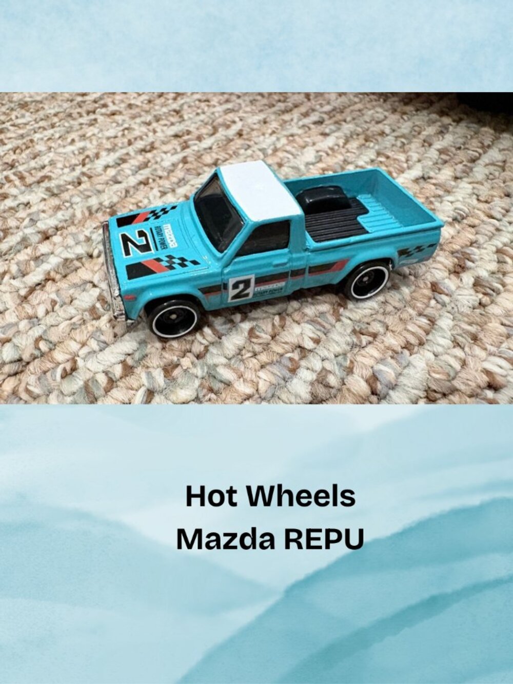 Hot Wheels Mazda REPU Die Cast Truck